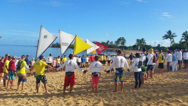 Pule Before Race Photo: Terry Galpin